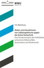 Buchcover Rollen und Interaktionen von Lobbyingakteuren gegen die Grüne Gentechnik