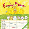 Buchcover Familienplaner 2020 - Broschürenkalender (30 x 60 geöffnet) - Wandkalender - mit 6 Spalten - mit Ferienterminen - Wandpl