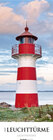 Buchcover Leuchttürme 2020 - Lighthouses - Streifenkalender XXL (25 x 69) - Landschaftskalender - Bildkalender - Wandkalender