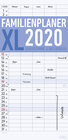 Buchcover Familienplaner XL 2020 mit 5 Spalten - Offset-Papier - Familienkalender - Familientimer (22 x 45) - mit Ferienterminen -