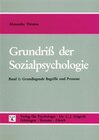 Buchcover Grundriß der Sozialpsychologie