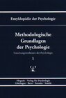 Buchcover Methodologische Grundlagen der Psychologie