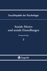 Buchcover Soziale Motive und soziale Einstellungen