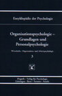 Buchcover Organisationspsychologie – Grundlagen und Personalpsychologie