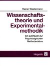Buchcover Wissenschaftstheorie und Experimentalmethodik