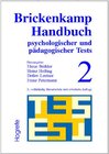 Buchcover Brickenkamp Handbuch psychologischer und pädagogischer Tests