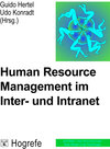 Buchcover Human Resource Management im Inter- und Intranet