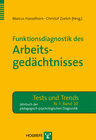 Buchcover Funktionsdiagnostik des Arbeitsgedächtnisses