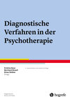 Buchcover Diagnostische Verfahren in der Psychotherapie