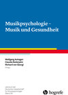 Buchcover Musikpsychologie - Musik und Gesundheit