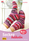 Buchcover Socken häkeln
