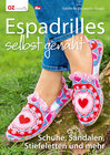 Buchcover Espadrilles selbst genäht