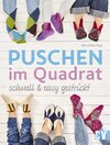 Buchcover Puschen im Quadrat, schnell & easy gestrickt