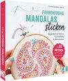 Buchcover Farbenfrohe Mandalas sticken