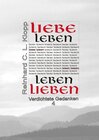 Buchcover Liebe Leben - Leben lieben