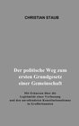 Buchcover Der politische Weg zum ersten Grundgesetz einer Gemeinschaft