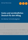 Buchcover Gutes und verständliches Deutsch für den Alltag