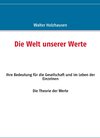 Buchcover Die Welt unserer Werte