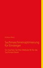 Buchcover Suchmaschinenoptimierung für Einsteiger