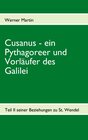 Buchcover Cusanus - ein Pythagoreer und Vorläufer des Galilei