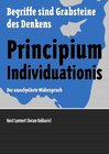 Buchcover Principium Individuationis