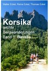 Buchcover Korsika, leichte Bergwanderungen Band 1: Bavella