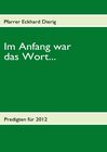 Buchcover Im Anfang war das Wort...