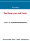 Buchcover Der Finanzplan auf Papier