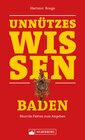 Buchcover Unnützes Wissen: Baden