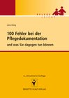 Buchcover 100 Fehler bei der Pflegedokumentation