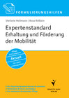 Buchcover Formulierungshilfen Expertenstandard Erhaltung und Förderung der Mobilität in der Pflege