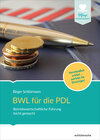 Buchcover BWL für die PDL