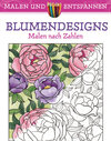 Buchcover Malen und entspannen: Blumendesigns