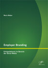 Buchcover Employer Branding: Erfolgsfaktoren im Bereich der Social Media