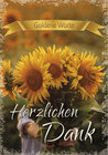 Buchcover Goldene Worte - Herzlichen Dank