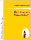 Buchcover Die Lieder des Mirza-Schaffy