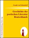Buchcover Geschichte der poetischen Literatur Deutschlands