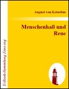 Buchcover Menschenhaß und Reue