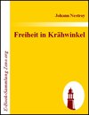 Buchcover Freiheit in Krähwinkel