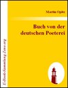 Buchcover Buch von der deutschen Poeterei