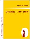 Buchcover Gedichte (1789–1805)