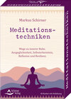 Buchcover Meditationstechniken- Wege zu innerer Ruhe, Ausgeglichenheit, Selbsterkenntnis, Reflexion und Resilienz