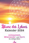 Buchcover Blume-des-Lebens-Kalender 2024