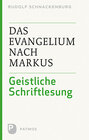 Buchcover Das Evangelium nach Markus