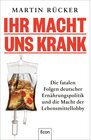 Buchcover Ihr macht uns krank