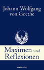 Buchcover Maximen und Reflexionen