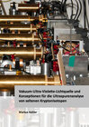Buchcover Vakuum-Ultra-Violette-Lichtquelle und Konzeptionen für die Ultraspurenanalyse von seltenen Kryptonisotopen