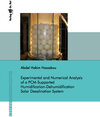 Buchcover Experimental and Numerical Analysis of a PCM-Supported Humidification-Dehumidification Solar Desalination System