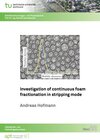 Buchcover Investigation of continuous foam fractionation in stripping mode