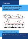 Buchcover Untersuchungen von α-substituierten α-Diazoestern für die Vernetzung von Polymeren durch C,H-Insertion